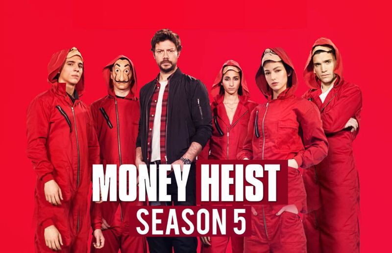 Heure de sortie de la saison 5 de Money Heist sur Netflix