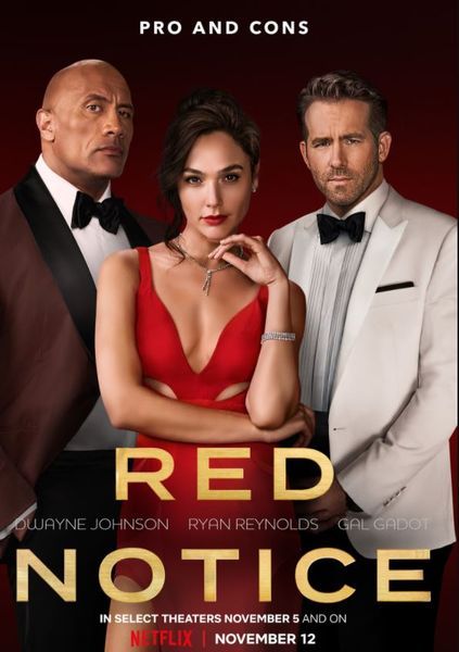 Trailer Drop: Red Notice arrive sur Netflix le 12 novembre