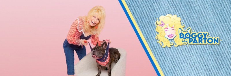 ドリー・パートンが犬用の服とアクセサリーのライン「ドギー・パートン」を発売