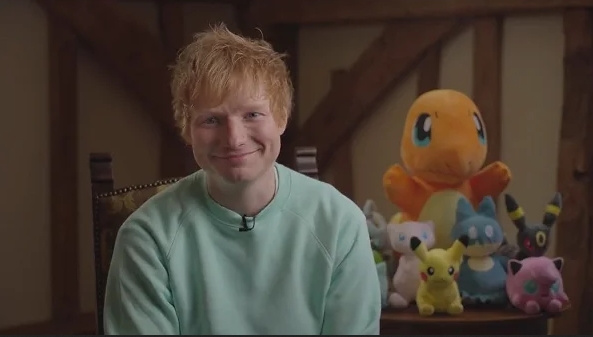 A Pokémon játék Ed Sheeran napi rutinja