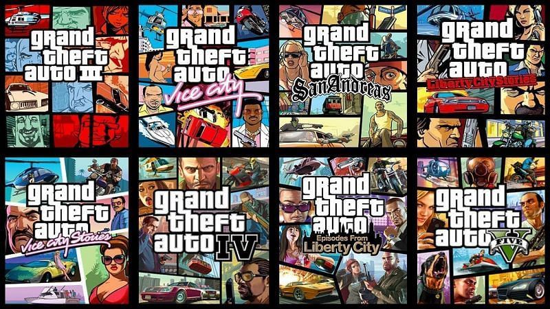 GTA-spill i rekkefølge for perfekt historie