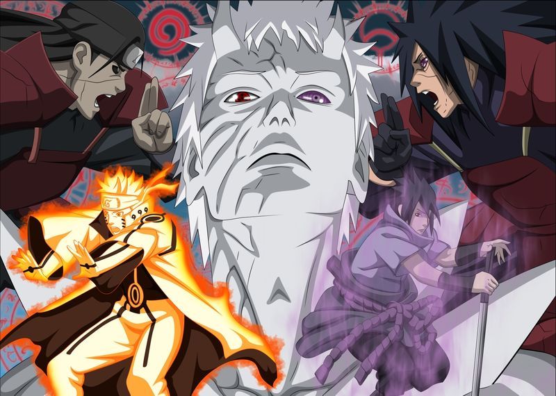 Top 20 stærkeste Naruto-karakterer