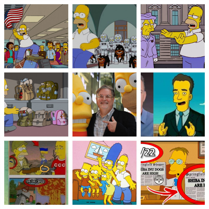Ecco tutte le previsioni fatte da 'The Simpsons' per il 2022 e il futuro