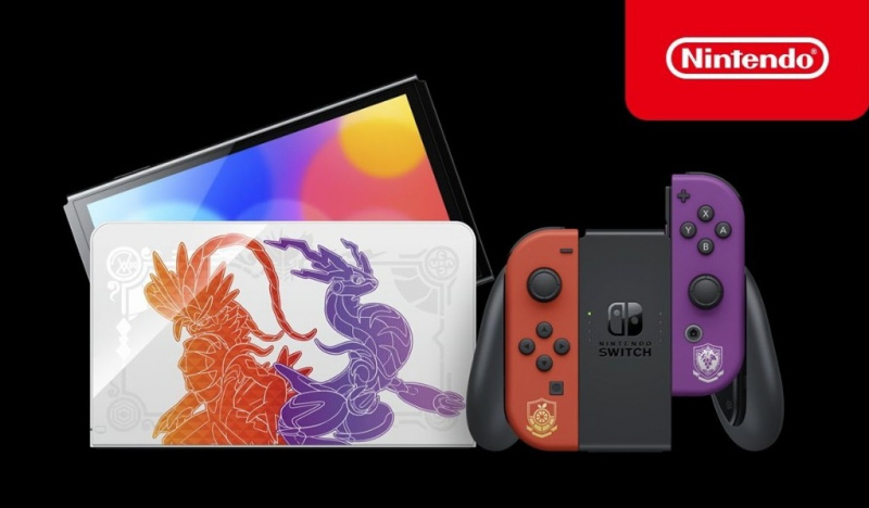Pokémon Scarlet y Violet obtienen un OLED temático de Nintendo Switch y un nuevo tráiler