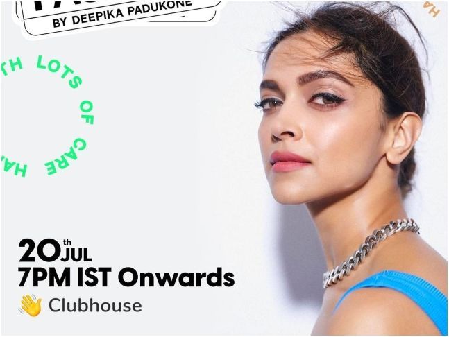 Deepika Padukone kommt mit Audio Festival „Care Package“ auf Clubhouse