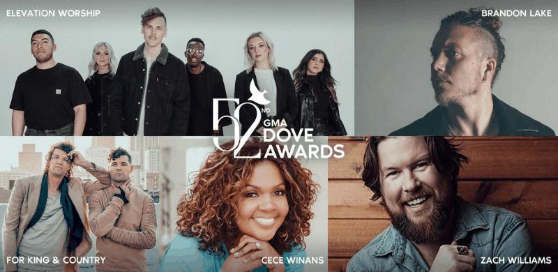 52° GMA Dove Awards 2021: ecco i vincitori