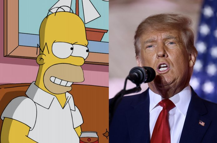 «Les Simpsons» avaient prédit que Donald Trump se présenterait à la présidence en 2024 il y a de nombreuses années