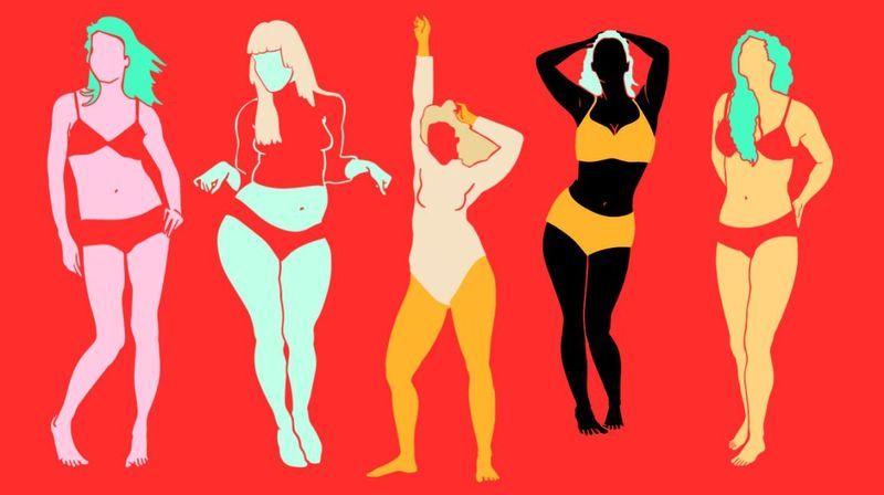 女性の体型：11種類の説明