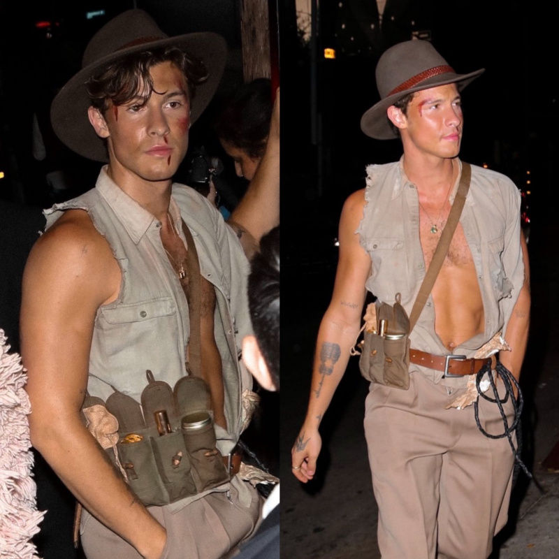 Shawn Mendes se déguise en Indiana Jones pour Halloween 2022