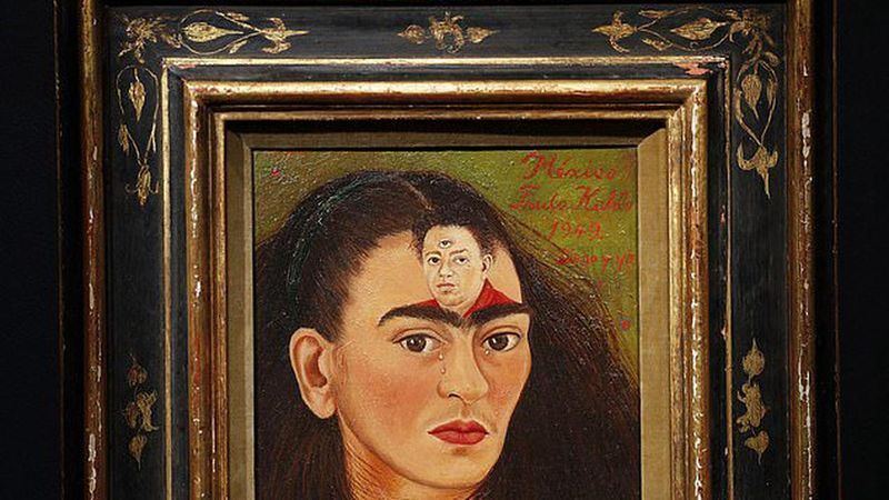 Cuadro Diego y yo de Frida Kahlo vendido por la friolera de $34,9 millones