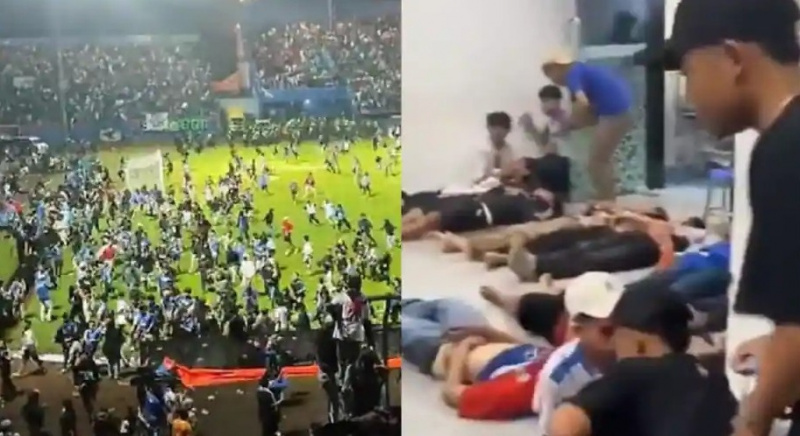 Kekerasan dan Penindasan Usai Pertandingan Sepak Bola di Indonesia Meninggal 174 Orang