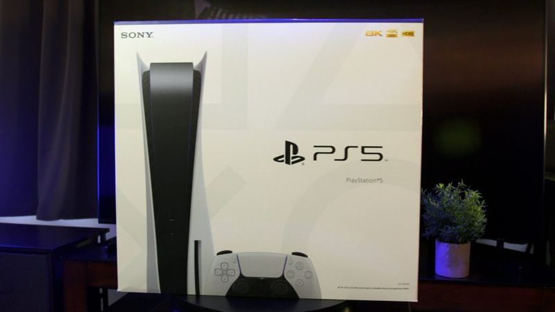 Wir haben eine PS5, aber wir können Ihnen nur diese Box zeigen